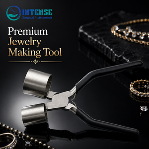 Pince à former concave professionnelle pour la fabrication de bijoux, en acier inoxydable, pour plier et façonner les boucles, avec poignée confortable - Product Image 6