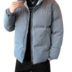 Custom Winter Puffer <b>Jacket</b> <b>Lightweight</b> Insulated Quilted Coat for <b>Men</b> Women Waterproof Windproof Casual Outdoor Wear - Product Image 6