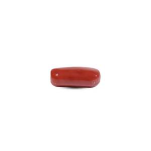 Coral rouge naturel, pierre précieuse en vrac, 7,95 carats, coupe ovale 10x12 mm, pour bijoux fins - Product Image 3