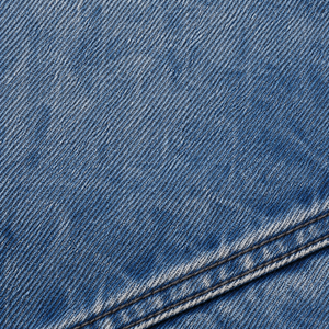 Chaqueta Vaquera Azul Lavada Extra Grande Personalizada, Unisex, Estilo Urbano, Abrigo de Mezclilla de Algodón con Múltiples Bolsillos, Fabricante de Marca Privada OEM - Product Image 3