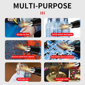 2000W <span class=keywords><strong>de</strong></span> calentamiento rápido ajustable <span class=keywords><strong>de</strong></span> doble velocidad para <span class=keywords><strong>pistola</strong></span> <span class=keywords><strong>de</strong></span> <span class=keywords><strong>calor</strong></span>, herramienta <span class=keywords><strong>de</strong></span> <span class=keywords><strong>Metal</strong></span> DIY, pantalla LCD para encoger, doblar, pelar cables eléctricos - Product Image 3