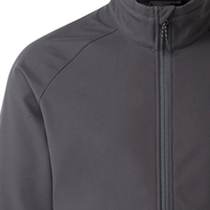 Chaqueta Softshell Ligera para Hombre, Resistente al Viento, Ropa de Abrigo para Exteriores con Tela Elástica Cómoda para Senderismo, Camping y Viajes - Product Image 2