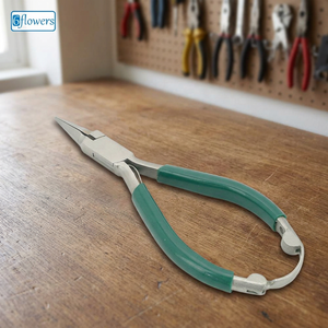 Pince de pêche multifonctionnelle avec poignée verrouillable, pince à anneaux brisés, dégarnisseur d'hameçons et coupe-ligne - Product Image 2