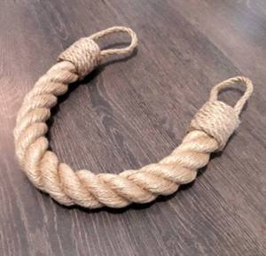 Export Quality Jute Curtain <b>Tiebacks</b> – Durable Eco-Friendly Natural Curtain Holders with Custom Logo for Global Buyers - Product Image 6