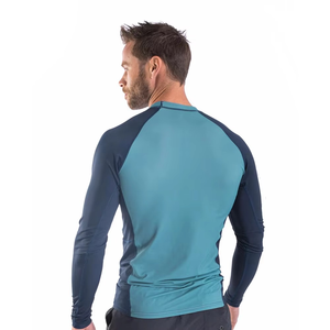 Premium Quality Custom <b>Men's</b> <b>Casual</b> <b>Long</b> <b>Sleeve</b> Gym T-<b>shirt</b>-Breathable Eco-Friendly Spandex/Polyester Fabric Regular Fit - Product Image 5