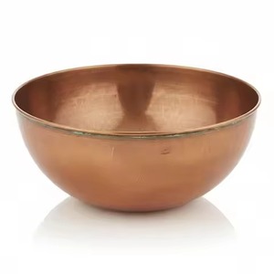 Cuenco de Cobre Hecho a Mano, Plato Decorativo de Metal para Servir, para Mesa de Comedor, Restaurante, Hotel, Banquete de Boda, Comida para Fiestas - Product Image 4