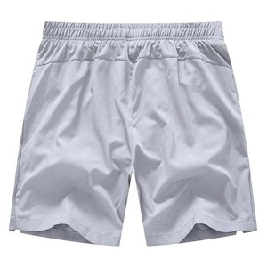 Pantalones Cortos Deportivos Casuales para Hombre, de Secado Rápido, Ligeros, Cintura Elástica, Color Sólido, con Bolsillos, Gris - Product Image 6