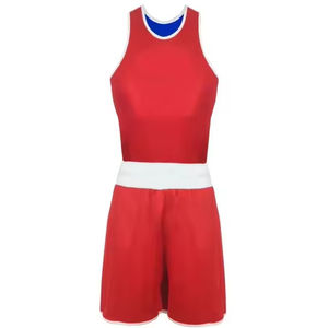 ชุดยูนิฟอร์มมวยคุณภาพสูงสั่งทำพิเศษ ดีไซน์ล่าสุด กางเกงและเสื้อกั๊กโพลีเอสเตอร์ ชุดยูนิฟอร์มมวยสำหรับทุกเพศ - Product Image 4