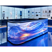 Pantalla LED para Recepción, Soporte de Escritorio, Mesa Portátil, Cabina de DJ, Pantalla LED para Video Wall, para Mesa de Bar, Eventos de Boda