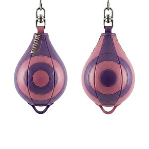 Balón de Boxeo de Cuero Blanco Premium, Resistente, Colgante, para Entrenamiento de Reflejos y Boxeo en Gimnasio - Product Image 6