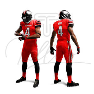 Uniforme de Fútbol Americano de Alta Calidad, Diseño Personalizado, Venta Caliente, Tela Ligera, Venta al Por Mayor - Product Image 5