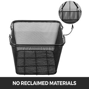 12 pezzi di metallo nero portatile del cestino della spesa con le maniglie per i supermercati negozi al dettaglio della spesa - Product Image 2