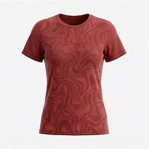 เสื้อยืดแขนสั้นผู้หญิง คอกลม ลายพิมพ์ทันสมัย สไตล์ลำลองสำหรับฤดูร้อน เหมาะสำหรับใส่ทำงานหรือใส่เที่ยว - Product Image 1