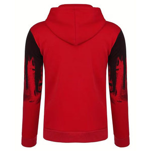 Sweat-shirt à capuche pour homme avec manches raglan, sweat-shirt décontracté pour homme, pull-over, patchwork multicolore FORTLEO INDUSTRIES - Product Image 2