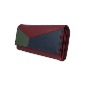 2026 New Arrival Handmade Vintage 100% Genuine Leather <b>Material</b> Multicolor Women's Hand Clutch Wallets Waterproof Large Capacity - Product Image 3