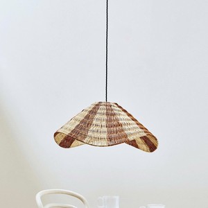 Lampe de table en rotin tressé emblématique, faite à la main, éclairage en osier naturel, accessoires de décoration naturels pour la maison - Product Image 2