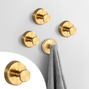 Soporte de pared en forma de U de acero inoxidable con gancho para colgar herramientas - Product Image 3