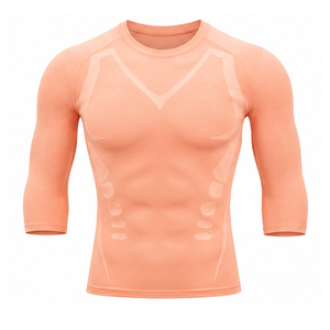 T-shirt de sport pour homme à séchage rapide, respirant et extensible, avec logo personnalisé, vêtements de sport pour hommes actifs, fabricant - Product Image 1
