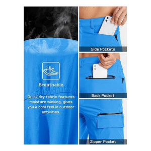 Premium Hiking <b>Shorts</b> Quick Dry Stretch Water Resistant <b>Cargo</b> <b>Shorts</b> For Camping Fishing Travel Outdoor Activities Men and Women - Product Image 5