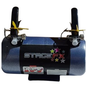 Pistolet à poudre colorée double buse haute performance 4 kg, plume lisse, non toxique, certifié FDA, emballage en vrac pour événements sportifs et publics - Product Image 1