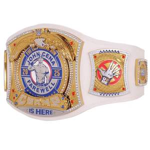 Ceinture de championnat réplique Spinner Tour de Los Angeles 2025 – Tournée d'adieu de John Cena - Product Image 4