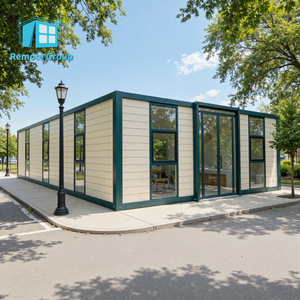 בית נייד מודרני טרומי 20-40 רגל, ניתן להרחבה, מבוסס מכולה, עם אפשרות הוספת כנפיים/טרסה לשימוש כוילה, בית ספר או קניון, קל להרכבה. - Product Image 4