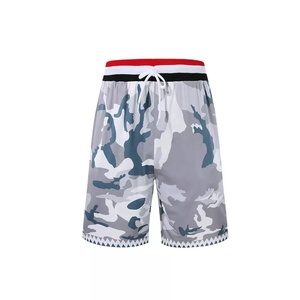 Wholesale Bsci Breathable Summer Basketball <b>Shorts</b> with Embroidered Pocket Custom Logo Printed Plus Size Sportswear <b>Shorts</b> - Product Image 2