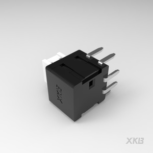 Interrupteur à bouton-poussoir à verrouillage à angle droit XKB Connection XKB5858-Z-E-75 5.8x5.8x7.5mm 100mA 30V Blanc 100 000 cycles Broche PC - Product Image 3
