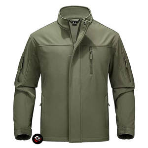 Veste softshell pour homme, imperméable, coupe-vent, légère, pour la randonnée, la course à pied, l'entraînement, vêtements de sport - Product Image 1