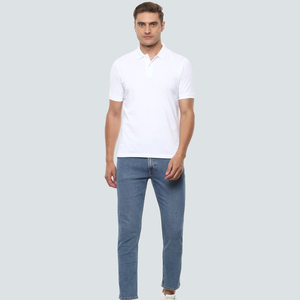 Latest Design Custom Made Material Men Polo T Shirt Casual Streetwear Slim Fit summer polo t- shirt For Men - Product Image 3