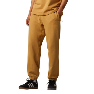 Pantalon de survêtement décontracté pour homme en toile mi-lourde, coupe large, déchiré et vieilli, style streetwear, avec braguette zippée respirante - Product Image 1