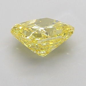 Diamant Jaune Intense Taille Radiant 3,16 Carats Pureté VS1 Polissage EX, Pierre Précieuse Jaune de Qualité Supérieure Cultivée en Laboratoire, Bijoux Jaunes de Qualité Premium - Product Image 3