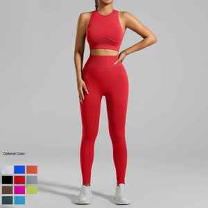 Conjunto de Yoga para Mujer con Diseño Personalizado, Ropa Deportiva para Gimnasio, Nuevo Estilo, en Venta - Product Image 2