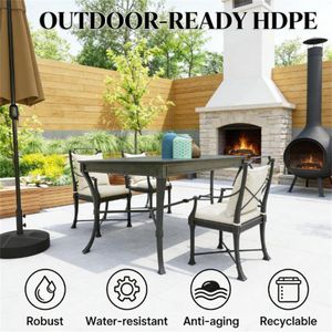 Base per Ombrellone da Patio Nera, Solo Base, Supporto e Staffa per Ombrellone da Terrazzo, Essenziale per il Comfort all'Aperto - Product Image 3