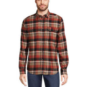 Men's Plaid Long Sleeve Casual <b>Shirt</b> Button Down <b>Collar</b> Full Sleeve Woven Fabric Breathable Autumn Style - Product Image 5