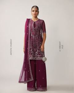 Vestidos Casuales de Primera Calidad para Mujeres Pakistaníes e Indias, Nuevas Llegadas 2026, Salwar Kameez, Vestidos de Tela Lawn, ODM 2065 - Product Image 3