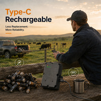 Traceur GPS GUPTOMES V9 avec géolocalisation, dispositif 4G IP68 10k mAh pour alertes de vol de remorques de bétail et sécurité routière, utilisation stable, carte en temps réel