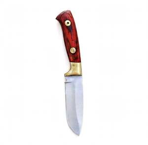 Wholesale Handcrafted Fixed Blade Steel <b>Craft</b> <b>Tool</b> with Brass Bolster Utility <b>Tool</b> with Rosewood Handle - Product Image 1