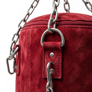 Sac de boxe en cuir PU, sac de frappe lourd rempli de sable, équipement d'entraînement pour la salle de sport à domicile - Product Image 6