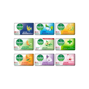 DETTOLL OEM ODM Savon en barre antiseptique blanchissant Paquet cadeau solide Boîte de présentation de désinfectant pour les mains Prêt pour le savon en vrac de supermarché - Product Image 2