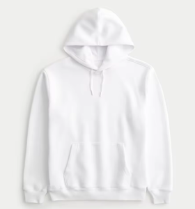 เสื้อฮู้ดดี้ผู้ชายแบบสั่งทำพิเศษ OEM ผ้าฝ้าย 100%  แบบเรียบ สำหรับพิมพ์โลโก้  ทรงโอเวอร์ไซส์  ปักลาย  สำหรับทั้งชายและหญิง - Product Image 6