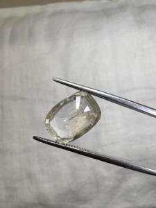 Zafiro Amarillo Natural de 7.32 Ct, Corte Cojín, Gema Suelta de Ceilán, Sri Lanka, Piedra Preciosa para Anillos, Colgantes y Joyería - Product Image 2