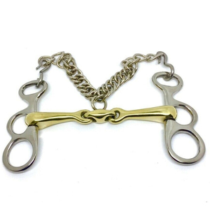 Fournisseur d'usine de mors à cheval Pelham avec service de conception OEM personnalisé, mors à cheval Pelham hautement recommandés à faible MOQ - Product Image 2