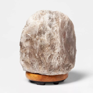 High Quality Gray Himalayan Salt Lamp Pyramid Design Natural Crystal Rock Lamp with Touch <b>Dimmer</b> for Home Decoration Gift - Product Image 5