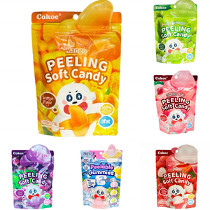 Cokoc Peach Flavored Peeled Gummy <b>Candy</b> 75g - Product Image 2