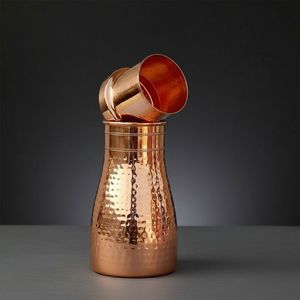 All purpose copper bottle versatile <b>water</b> <b>container</b> for home office outdoor travel and everyday hydration needs - Product Image 2