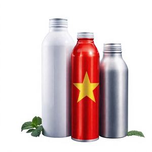 Botellas de Agua de Aluminio Reutilizables y Reciclables de Alta Calidad y Peso Ligero con Impresión de Logotipo Personalizado, Botellas Premium para Bebidas - Product Image 4