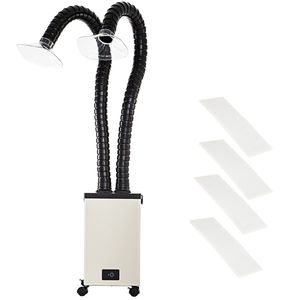 Estrattore di Fumo per Saldatura 150W 165CFM con 3 Filtri a Stadio e 3 Velocità Regolabili, 165 CFM, per Fumi di Saldatura e Forniture per Saldatura - Product Image 1