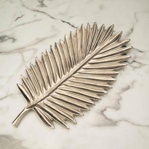 Plateau décoratif en feuille d'argent pour snacks, biscuits et fruits, design artisanal, pour la maison moderne - Product Image 4