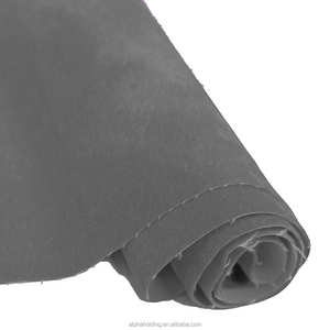 Tela de Flocado Pigpell con Reverso Tejido de Rayón, 54 Pulgadas, 60 Yardas, para Embalaje de Joyería, PP70-499 Gris - Product Image 1